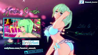 Yui má lesbický sex s učitelem ve třídě.